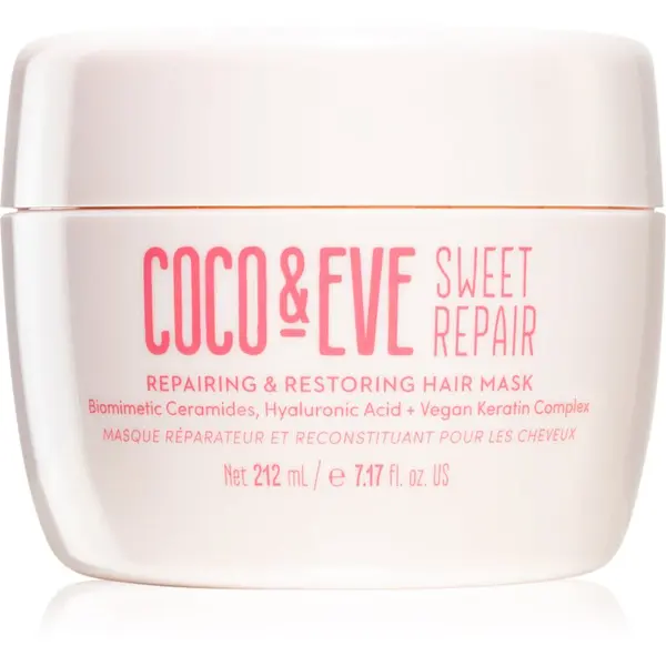 Coco & Eve Coco & Eve Sweet Repair Repairing & Restoring Hair Mask intenzivna maska za krepitev in sijaj las 212 ml