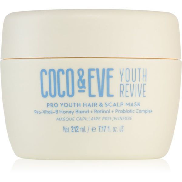 Coco & Eve Coco & Eve Youth Revive Pro Youth Hair & Scalp Mask revitalizacijska maska proti znakom staranja las 212 ml