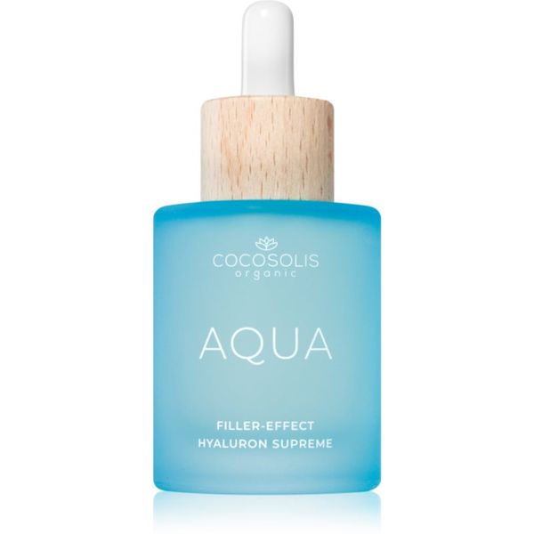 COCOSOLIS COCOSOLIS AQUA Filler-Effect Hyaluron Supreme vlažilni serum za mladostni videz 50 ml