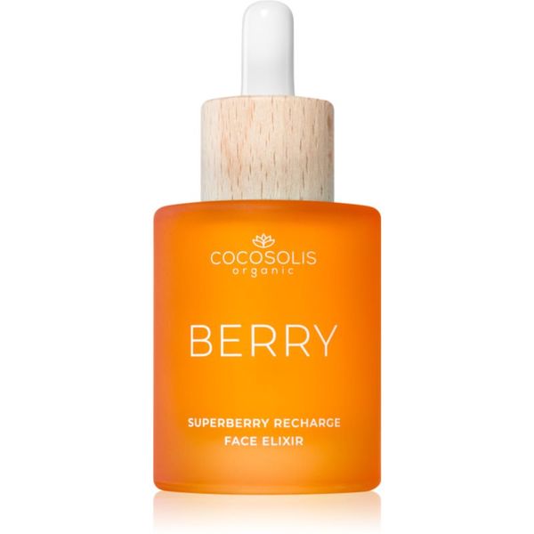COCOSOLIS COCOSOLIS BERRY Superberry Recharge Face Elixir eliksir za prehrano in revitalizacijo kože 50 ml