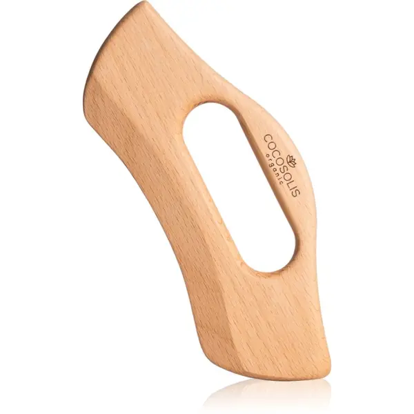 COCOSOLIS COCOSOLIS BODY GUA SHA pripomoček za masažo za telo in obraz 1 kos