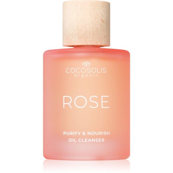 COCOSOLIS COCOSOLIS ROSE Purify & Nourish Oil Cleanser čistilno olje za obraz s hranilnim učinkom 50 ml