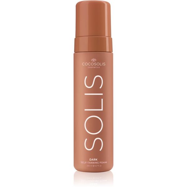 COCOSOLIS COCOSOLIS SOLIS Dark samoporjavitvena pena 200 ml