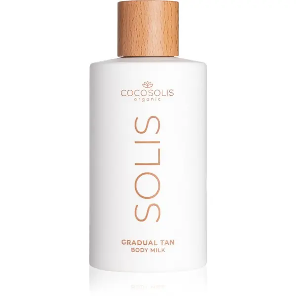 COCOSOLIS COCOSOLIS SOLIS Gradual Tan Body Milk samoporjavitveni losjon za postopno porjavitev z vonjem Caramel Latte 200 ml