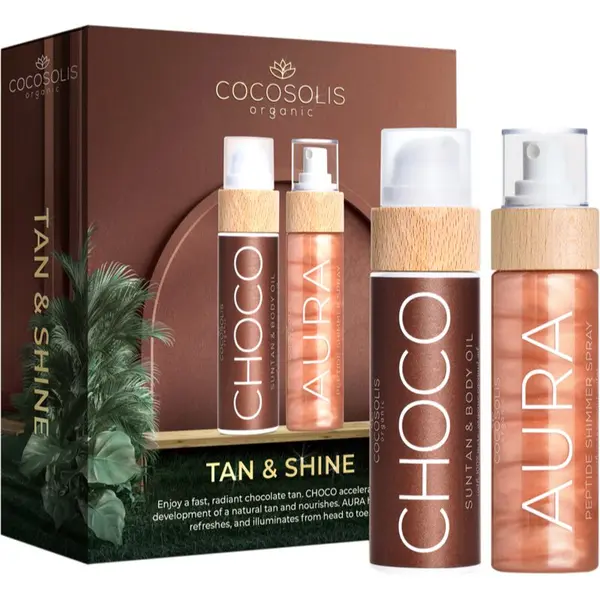 COCOSOLIS COCOSOLIS Tan & Shine darilni set za povečanje porjavelosti