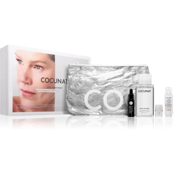 Cocunat Cocunat Collagen Resset Plus darilni set proti gubam za ženske