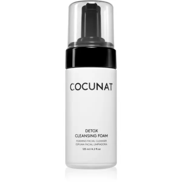 Cocunat Cocunat Detox Cleansing Foam čistilna pena za mešano do mastno kožo 125 ml