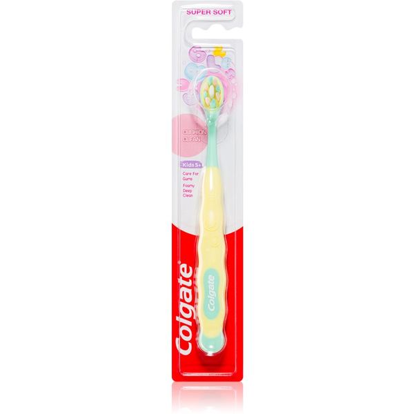 Colgate Colgate Cushion Clean Super Soft zobna ščetka za otroke od 6 let 1 kos