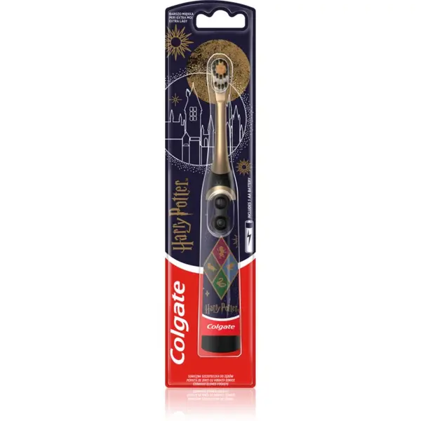 Colgate Colgate Harry Potter baterijska zobna ščetka za otroke ekstra soft Silver 1 kos