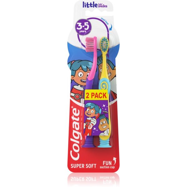 Colgate Colgate Little Kids Smiles 3-5 Duopack zobne ščetke za otroke 2 kos