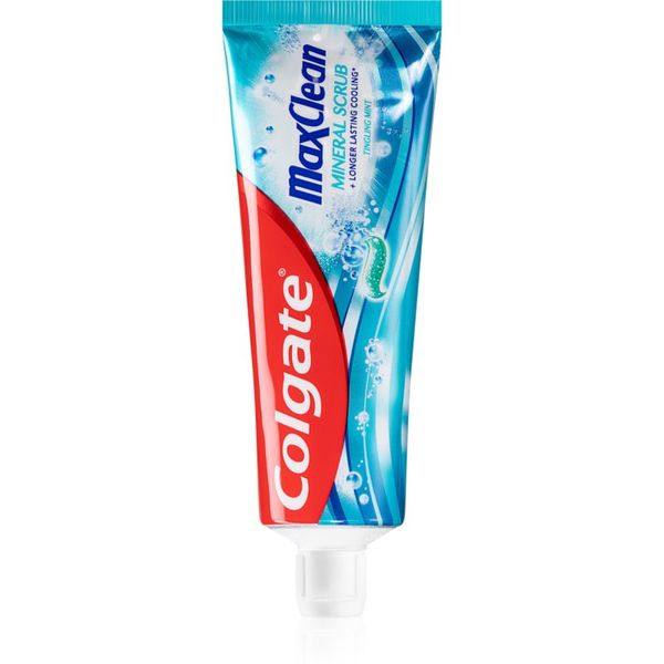 Colgate Colgate Max Clean Mineral Scrub gelasta zobna pasta za svež dah Tingling Mint 75 ml