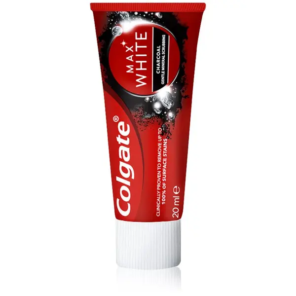 Colgate Colgate Max White Charcoal zobna pasta za beljenje zob 20 ml