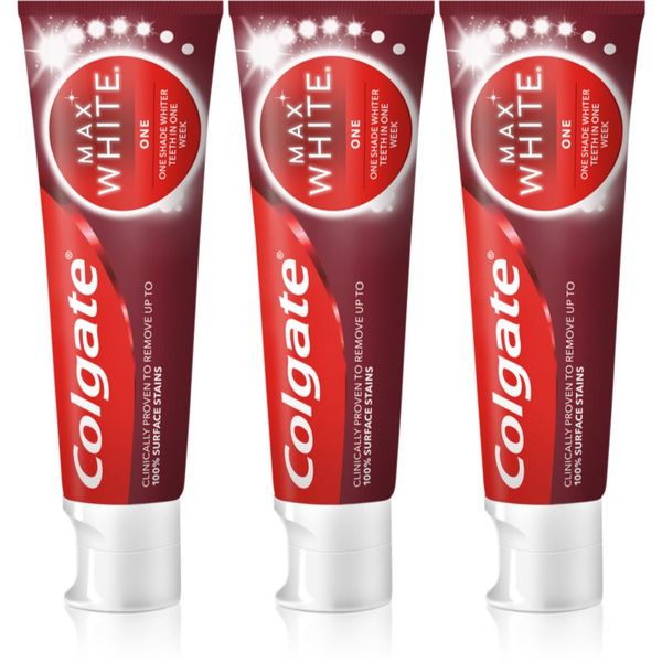 Colgate Colgate Max White One zobna pasta za beljenje zob 3x75 ml