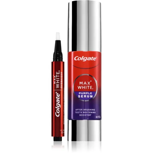 Colgate Colgate Max White Pen + Purple Serum Set belilni set za zobe
