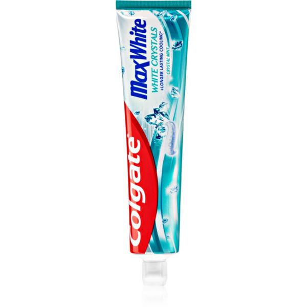 Colgate Colgate Max White White Crystals belilna zobna pasta s fluoridom Crystal Mint 125 ml