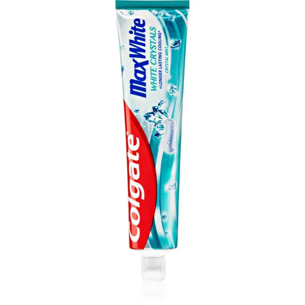 Colgate Colgate Max White White Crystals belilna zobna pasta s fluoridom Crystal Mint 125 ml