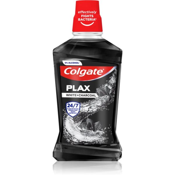 Colgate Colgate Plax Charcoal ustna voda proti zobnim oblogam in za zdrave dlesni brez alkohola 500 ml
