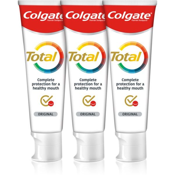 Colgate Colgate Total Original zobna pasta 3x75 ml