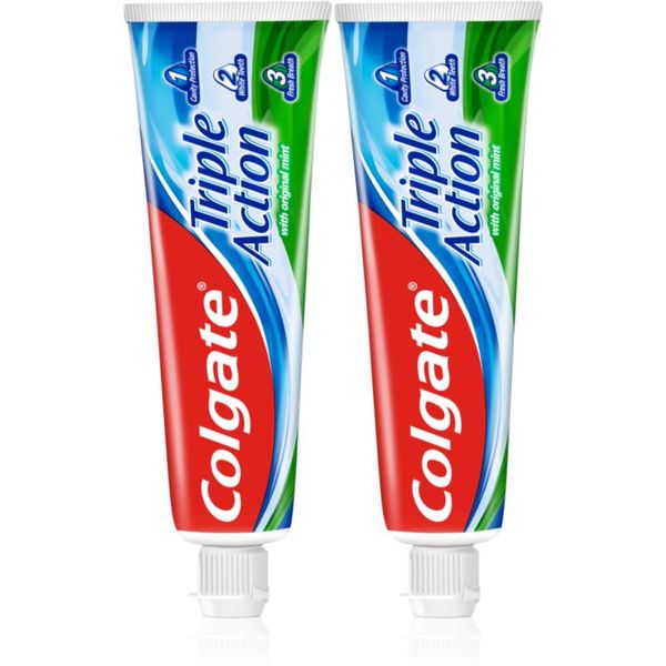 Colgate Colgate Triple Action DUOPACK zobna pasta 2x75 ml