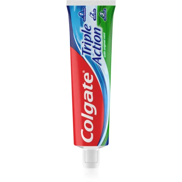 Colgate Colgate Triple Action Original Mint zobna pasta proti kariesu 50 ml