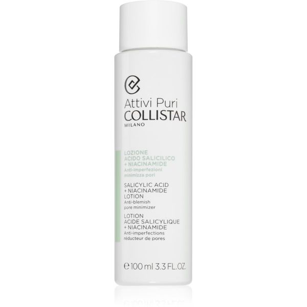 Collistar Collistar Attivi Puri Salicylic Acid + Niacinamide tonik in emulzija za kožo obraza za zmanjšanje por 100 ml