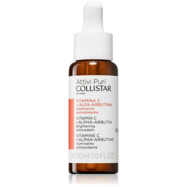 Collistar Collistar Attivi Puri Vitamin C + Alfa-Arbutina posvetlitveni serum za obraz z vitaminom C 30 ml
