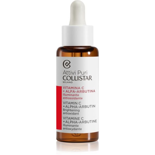 Collistar Collistar Attivi Puri Vitamin C + Alfa-Arbutina posvetlitveni serum za obraz z vitaminom C 50 ml