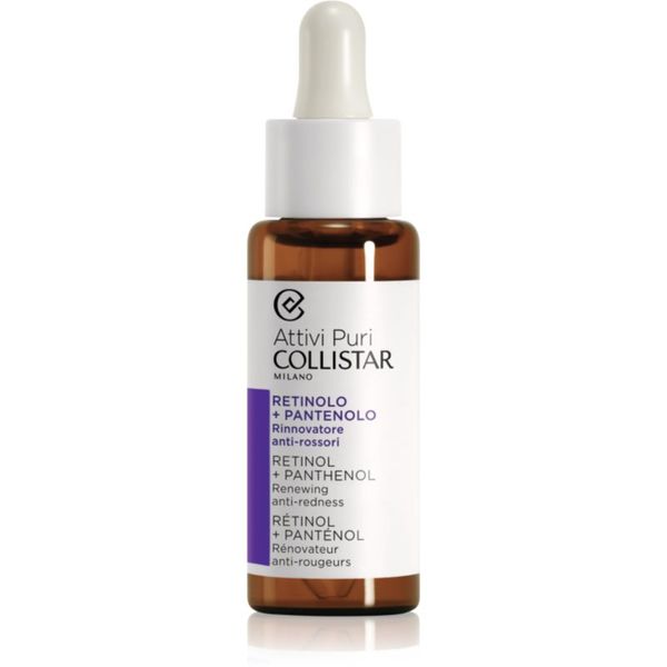 Collistar Collistar Attivi Puri® Retinol + Panthenol serum z retinolom proti gubam s pantenolom 30 ml