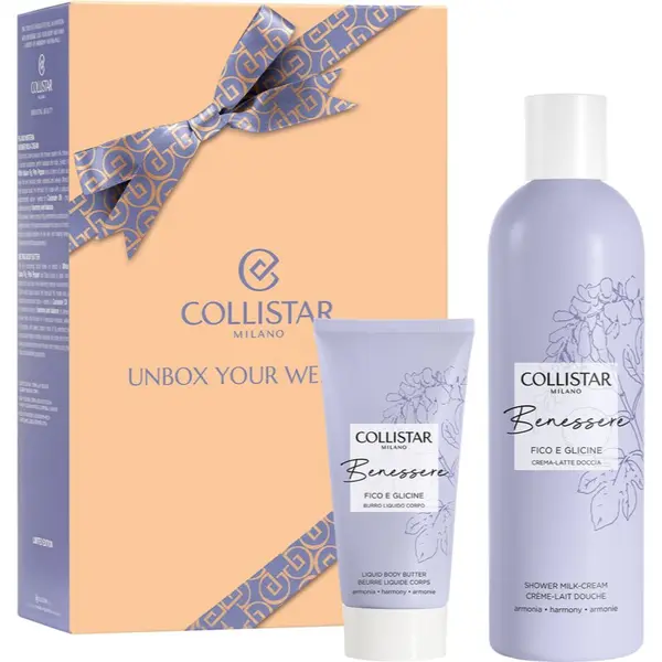 Collistar Collistar Benessere Fig and Wisteria Gift Set darilni set odišavljen