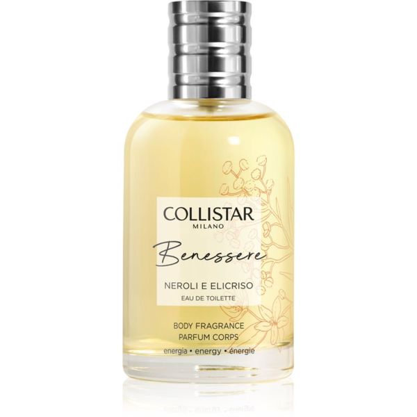 Collistar Collistar Benessere Neroli and Helichrysum toaletna voda za ženske 100 ml