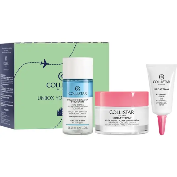 Collistar Collistar Deep Moisturizing Cream Travel Kit darilni set z vlažilnim učinkom