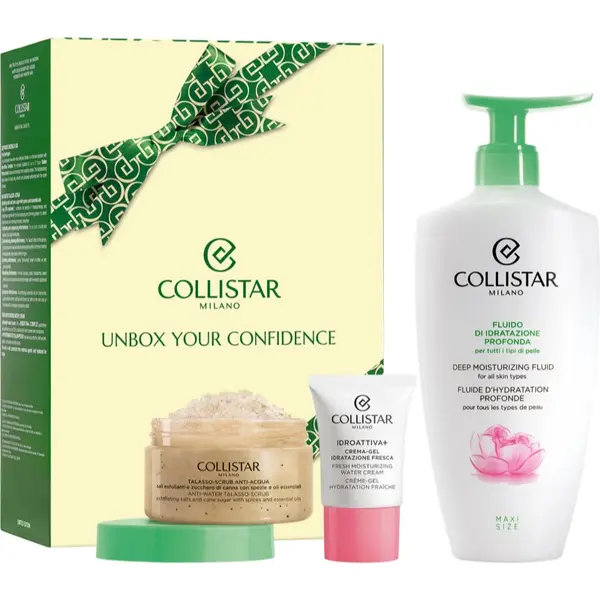 Collistar Collistar Deep Moisturizing Fluid Gift Set darilni set za prehrano in hidracijo