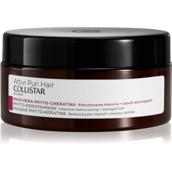 Collistar Collistar Hair Phyto-Keratin Mask Intensive Restructuring maska za lase s keratinom 200 ml