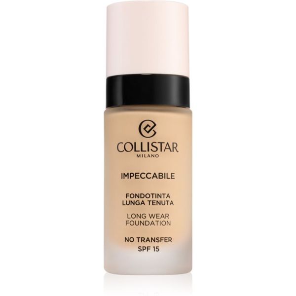 Collistar Collistar Impeccabile Long Wear Foundation dolgoobstojen tekoči puder SPF 15 1R Rosy Avory 30 ml