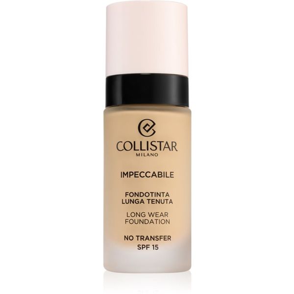 Collistar Collistar Impeccabile Long Wear Foundation dolgoobstojen tekoči puder SPF 15 2N Beige 30 ml