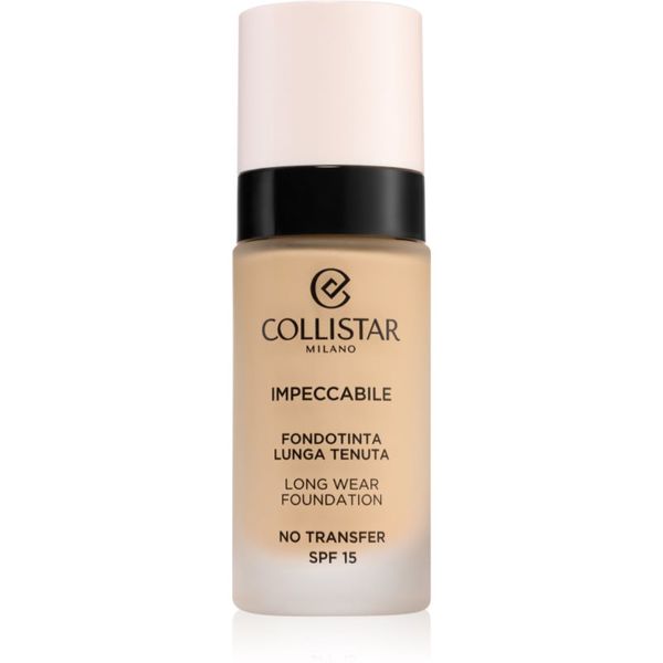 Collistar Collistar Impeccabile Long Wear Foundation dolgoobstojen tekoči puder SPF 15 2R Rosy Beige 30 ml