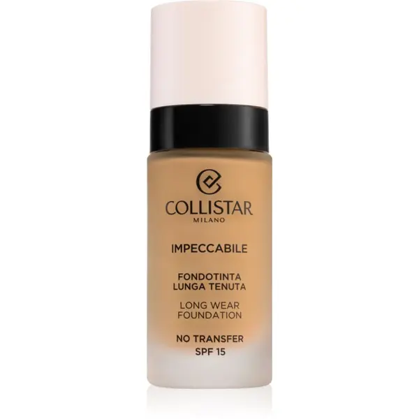 Collistar Collistar Impeccabile Long Wear Foundation dolgoobstojen tekoči puder SPF 15 4G Golden Sand 30 ml
