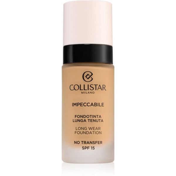 Collistar Collistar Impeccabile Long Wear Foundation dolgoobstojen tekoči puder SPF 15 4N Sand 30 ml