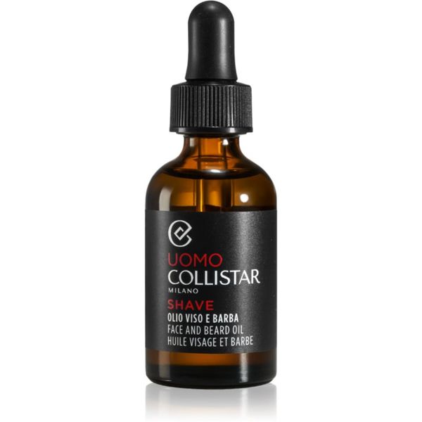 Collistar Collistar Man Face and Beard Oil hranilno olje za obraz in brado 30 ml