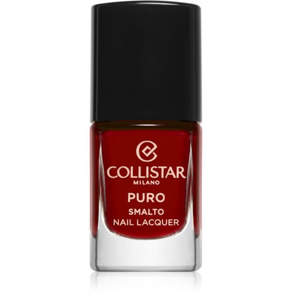 Collistar Collistar Puro Long-Lasting Nail Lacquer dolgoobstojen lak za nohte odtenek 111 Rosso Milano 10 ml