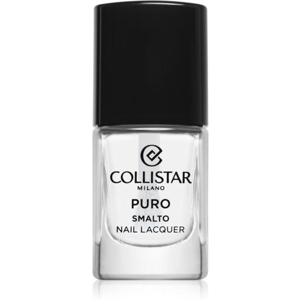 Collistar Collistar Puro Long-Lasting Nail Lacquer dolgoobstojen lak za nohte odtenek 301 Cristallo Puro 10 ml