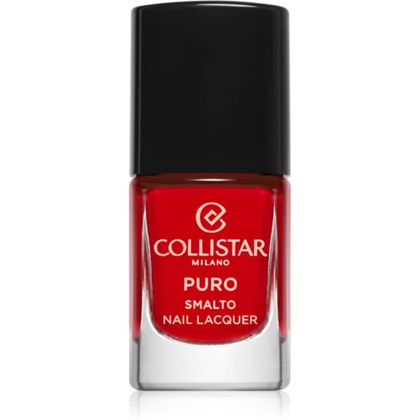 Collistar Collistar Puro Long-Lasting Nail Lacquer dolgoobstojen lak za nohte odtenek 40 Mandarino 10 ml