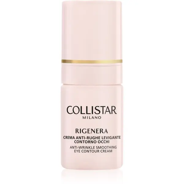 Collistar Collistar Rigenera Smoothing Anti-Wrinkle Eye Contour gladilna krema za predel okoli oči proti gubam 15 ml