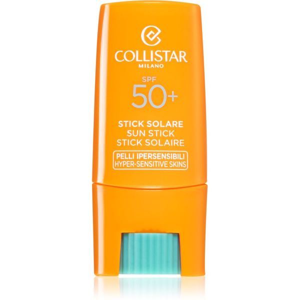 Collistar Collistar Smart Sun Protection Sun Stick SPF 50 zaščitna paličica za občutljive predele kože SPF 50 9 ml