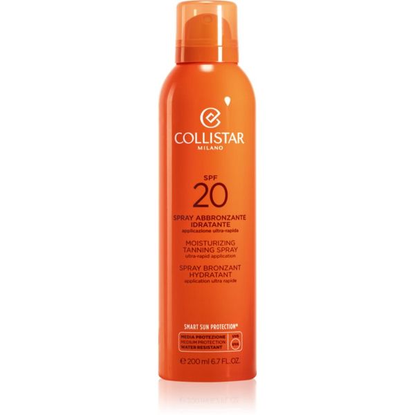 Collistar Collistar Special Perfect Tan Moisturizing Tanning Spray pršilo za sončenje SPF 20 200 ml