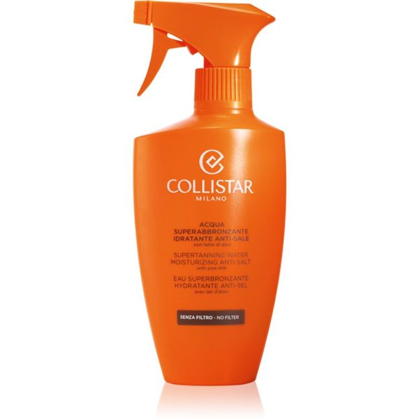 Collistar Collistar Special Perfect Tan Supertanning Water Moisturizing Anti-Salt vlažilno pršilo za pospešitev porjavelosti z aloe vero 400 ml