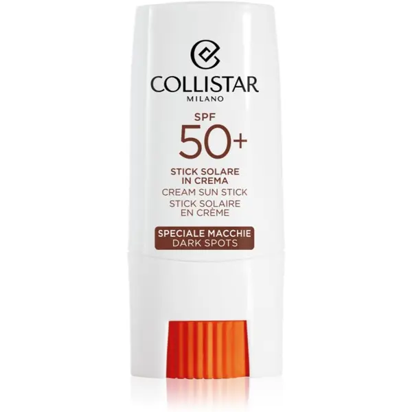 Collistar Collistar Sun Corrective Protection Cream Stick SPF 50+ krema za sončenje v paličici proti pigmentnim madežem 9 ml