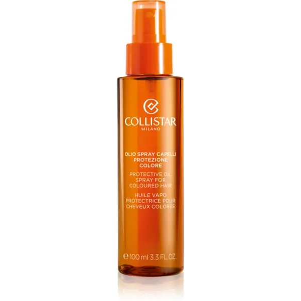Collistar Collistar Sun Protective Oil Spray for Coloured Hair zaščitno pršilo za lase proti sončnemu sevanju za barvane lase v pršilu 100 ml