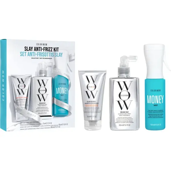 Color WOW Color WOW Slay Anti-Frizz Kit darilni set za sijaj in mehkobo las