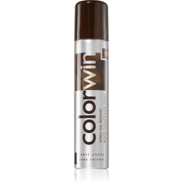 Colorwin Colorwin Hair pršilo za takojšnje prekritje narastka odtenek Dark Brown 75 ml